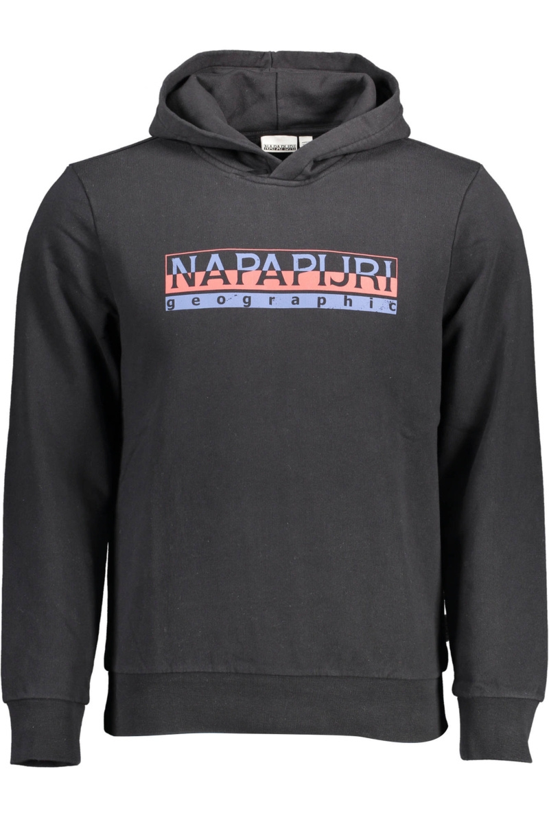 BLUZA NAPAPIJRI BEZ ZAMKA MĘSKA CZARNA
