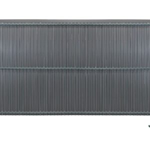 Listwy Ogrodzeniowe Pionowe Szerokie 173x250cm RD03 Antracyt komplet