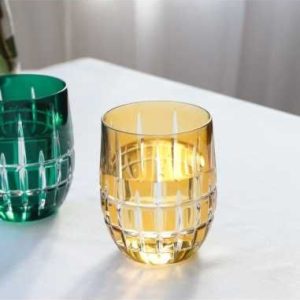 Crystal Julia Szklanka kryształowa do wody whisky jasny amber