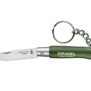 Opinel TRADIZIONE N°04 INOX PORTACHIAVE "KAKI" (002054)