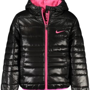 CZARNA KURTKA DZIEWCZĘCA NIKE