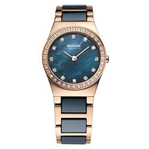 Zegarek BERING 32426-767. Kwarcowy, Kolor czerwony. Kobieta.