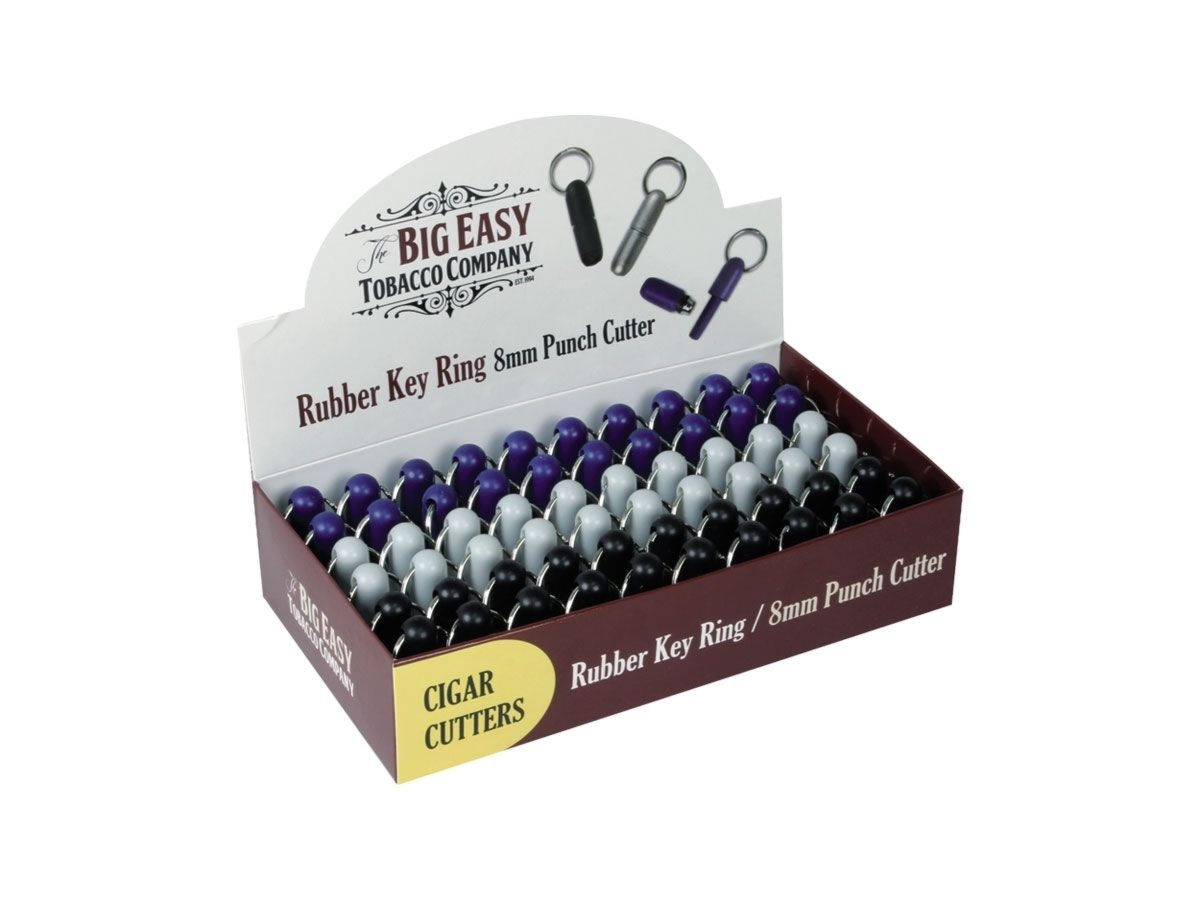 Big Easy RUBBER PUNCH CUTTER 8MM DISPLAY 60PZ