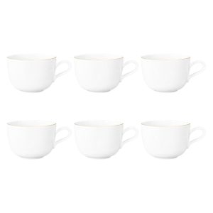 SELTMANN LIBERTY GOLDLINE Zestaw 6 filiżanek do kawy 380 ml