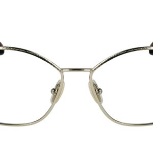 Okulary VICTORIA BECKHAM VB21225416756. EYEGLASSES, Kolor złoty. Kobieta.