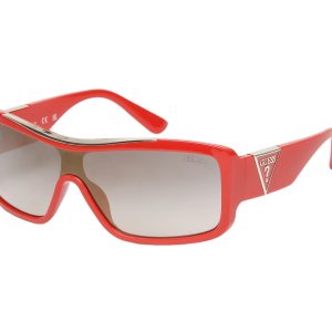 Okulary GUESS GO00035-0066C. Okulary przeciwsłoneczne, Kolor czerwony. Kobieta.