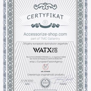 Zegarek WATXANDCO RWA9015. Kwarcowy, Kolor różowy. Kobieta.