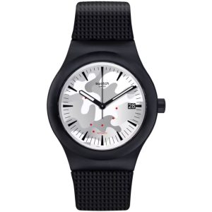 Zegarek SWATCH SUTB407. Automatyczny, Kolor biały. Unisex.