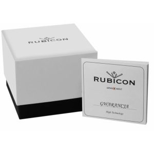 ZEGAREK DAMSKI RUBICON RNBE35 - SZAFIROWE SZKŁO (zr642a)