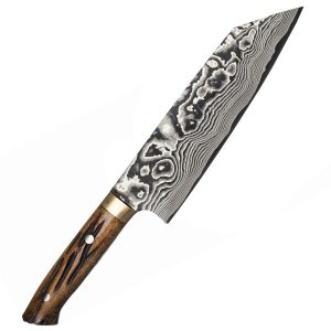 Takeshi Saji YBB Ręcznie kuty nóż Bunka 17 cm VG-10