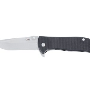 Crkt DRIFTER BLACK W/SILVER BLADE D2 6450D2