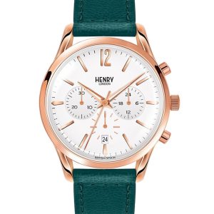 Zegarek HENRY LONDON HL39-CS-0144. Kwarcowy, Kolor biały. Kobieta.