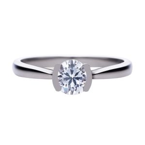 Biżuteria DIAMONFIRE 6118781082175. Pierścionek, Kolor szary. Kobieta.