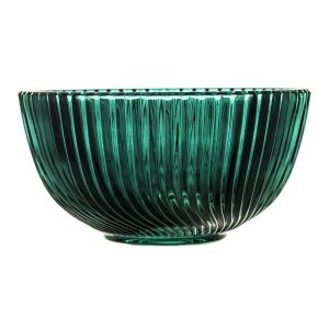 Crystal Julia Owocarka kryształowa Linea szmaragd 23,8 cm