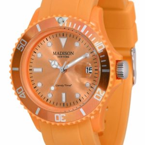 Zegarek MADISON U4167-22. Kwarcowy, Kolor SALMON. Unisex.