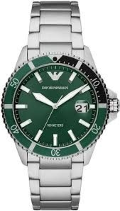 Męski Zegarek Emporio Armani Mario Chronograph AR11338 – Zieleń i Sportowa Elegancja