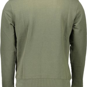 BLUZA POLO BEZ ZAMKA MĘSKA ZIELONA