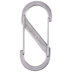 Niteize S-BINER DUAL CARABINER #5 SS Stainless SB5-03-11