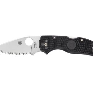 Spyderco NATIVE 5 FRN BLACK SERRATED C41SBK5