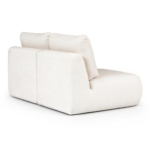 Sofa modułowa 2-osobowa Dionizos, obłe kształty
