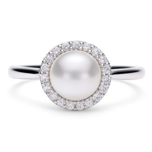 Biżuteria DIAMONFIRE 6117561111160. Pierścionek, Kolor szary. Kobieta.