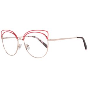 Okulary PUCCI EP5123-54068. EYEGLASSES, Kolor czerwony. Kobieta.