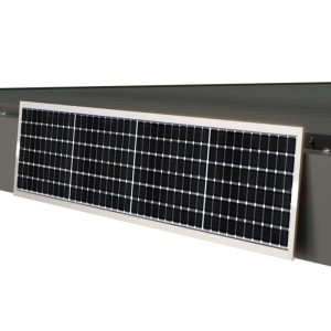 Oświetlenie solarne LED do pergoli 5x3 m, antracytowe