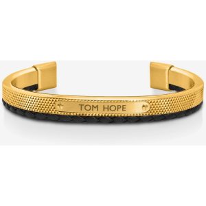 Biżuteria TOM HOPE TM0282. Bransoletka, Kolor złoty. Mężczyzna.