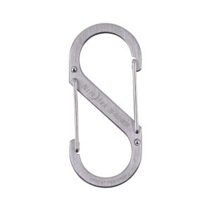 Niteize S-BINER DUAL CARABINER #4 SS Stainless SB4-03-11