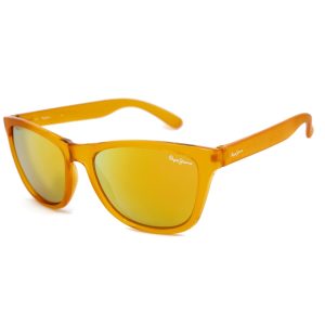 Okulary PEPE JEANS PJ7197C355. Okulary przeciwsłoneczne, Kolor żółty. Unisex.