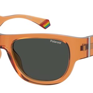 Okulary POLAROID PLD6197SMCL7Q. Okulary przeciwsłoneczne, Kolor pomarańczowy. Unisex.