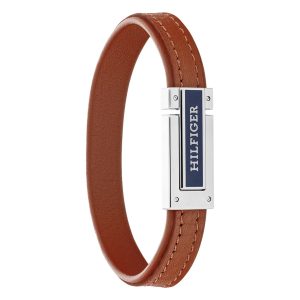 Biżuteria TOMMY HILFIGER 2790560. Bransoletka, Kolor brązowy. Mężczyzna.