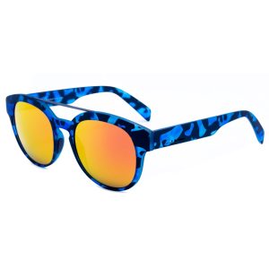 Okulary ITALIA INDEPENDENT 0900-141-000. Okulary przeciwsłoneczne, Kolor niebieski. Unisex.