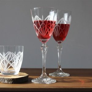 Crystal Julia Kieliszki do wina 250 ml komplet 6 sztuk Asteria