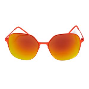 Okulary ITALIA INDEPENDENT 0202-055-000. Okulary przeciwsłoneczne, Kolor czerwony. Kobieta.