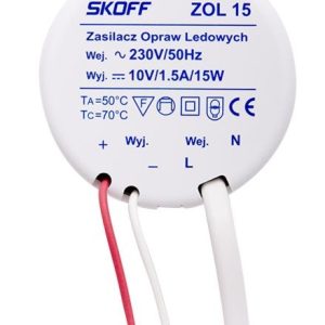 Zasilacz 10VDC / 15 W - ZOL-15