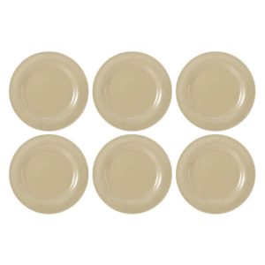 SELTMANN BEAT COLOR GLAZE Zestaw 6 talerzy obiadowych 27.5 cm