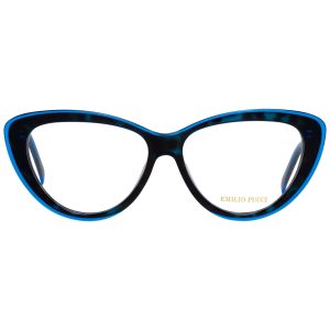 Okulary PUCCI EP5096-55092. EYEGLASSES, Kolor niebieski. Kobieta.