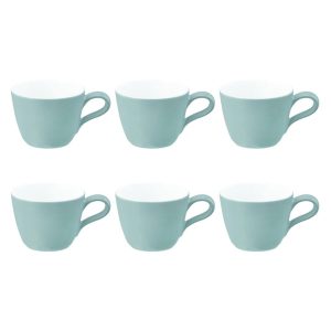 SELTMANN LIFE FASHION GREEN CHIC Zestaw 6 filiżanek do espresso 90 ml
