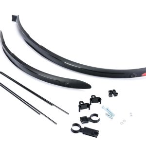 Błotnik 28" POLISPORT COLORADO CITY/ROAD Set, V/B PVC czarny - Oficjalny Sklep Romet