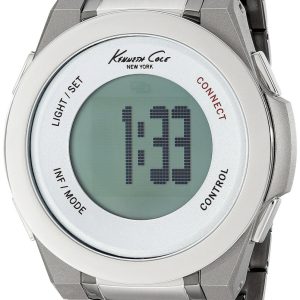 Zegarek KENNETH COLE 10023868. Cyfrowy, Kolor szary. Mężczyzna.