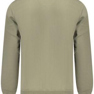 BLUZA MĘSKA NAPAPIJRI Z ROZPINANYM NAPĘDEM, ZIELONA