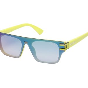 Okulary GUESS GO00061-0093P. Okulary przeciwsłoneczne, Kolor zielony. Mężczyzna.