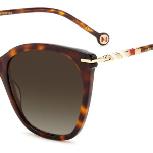 Okulary CAROLINA HERRERA HER0091S05L. Okulary przeciwsłoneczne, Kolor brązowy. Kobieta.