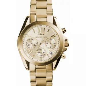 Damski Zegarek Michael Kors Mini Bradshaw MK5798 – Złoty Chronograf