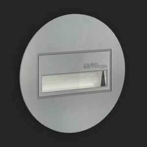Schody drewniane z ledami - SONA - aluminium - 14V - okragła