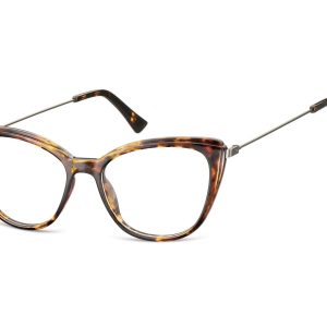 Oprawki korekcyjne okulary Kocie Oczy zerówki damskie CP121D szylkret