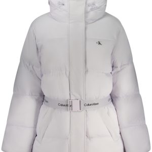 FIOLETOWA KURTKA DAMSKA CALVIN KLEIN