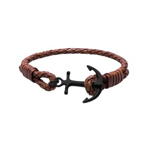 Biżuteria TOM HOPE TM0251. Bransoletka, Kolor czarny. Unisex.