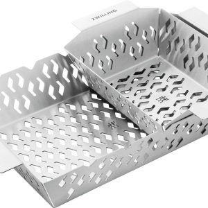 ZWILLING BBQ+ Zestaw 2 koszy do grillowania